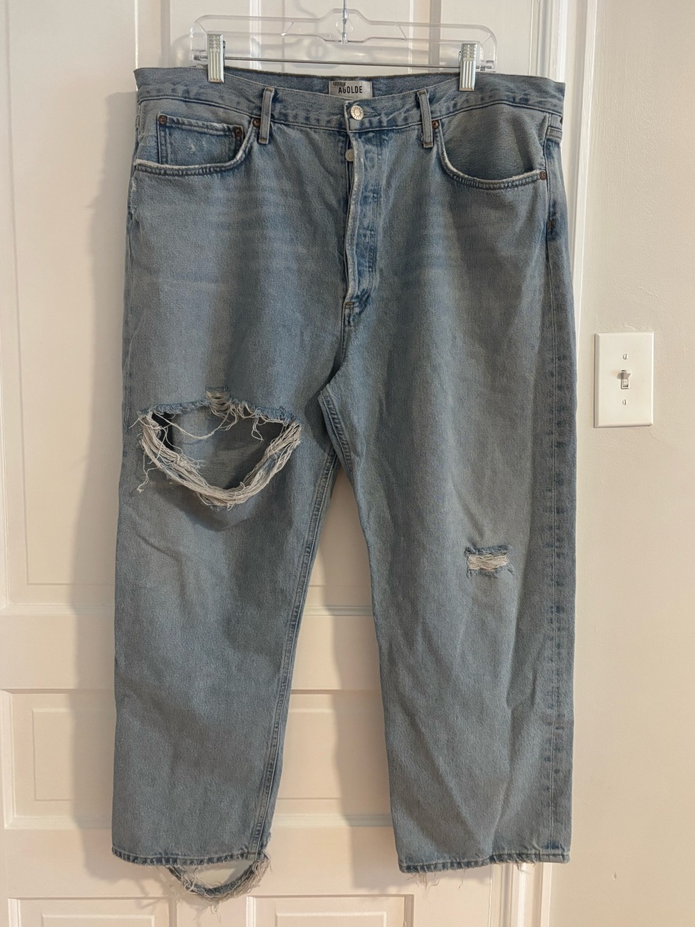 NWOT Agolde Jeans Distressed
